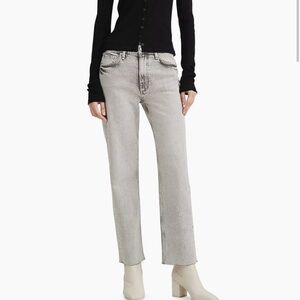 rag and bone Harlow Straight Leg Jeams Size 24 Glacier